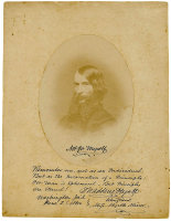 Note from Thaddeus Hyatt, Washington Jail, June 2, 1860, to Miss Myrtle Minor