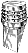J. JACOBS PATENT REINFORCED STEEL CONCRETE PRISM LIGHT