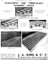 J. A. King in 1936-38 Architect's Standard Catalogue J. A. King in 1936-38 Architect's Standard Catalogue