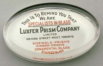 Luxfer Prism Company of Toronto paperweight