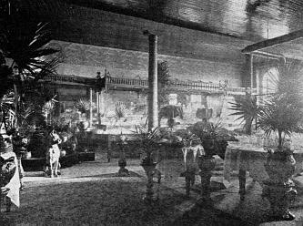 Interior of the store of Gowans, Kent & Co. (Importers of China, Glass and Earthenware, Lamp Goods, French and German Fancy Goods), showing effect of Luxfer Prisms Interior of the store of Gowans, Kent & Co. (Importers of China, Glass and Earthenware, Lamp Goods, French and German Fancy Goods), showing effect of Luxfer Prisms