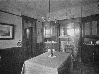 Interior of the flat of Mrs. John S. Butler, showing effect of Luxfer Prisms