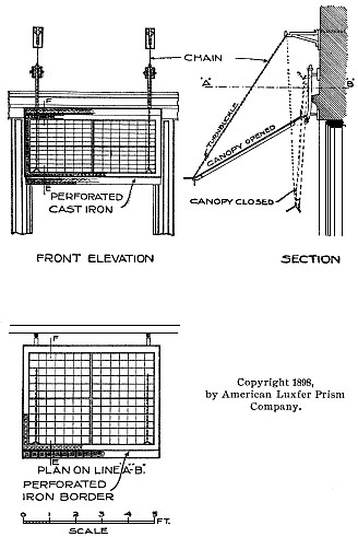 Movable Canopy (Luxfer Prism Plates)