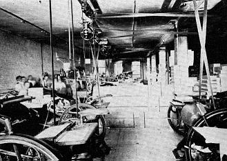 Interior of the store of Toby Rubovits, showing effect of Luxfer Prisms