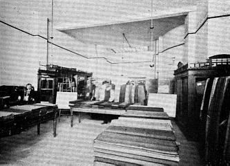 Interior of W. G. Jerrems, showing Luxfer Prisms installation