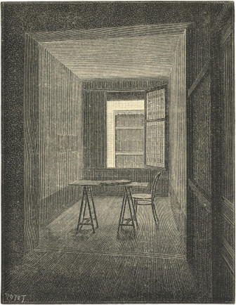 Fig. 4. &mdash; &Eacute;clairage ordinaire d'un rez-de-chauss&eacute;e.
