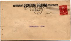 1903 American Luxfer Prism Company envelope