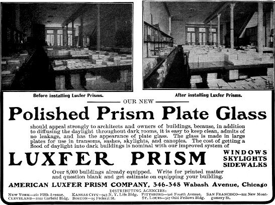 Polished Prism Plate Glass