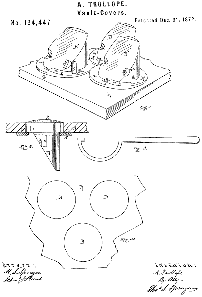 134,447 &middot; Trollope &middot; Improvement in Vault-Covers