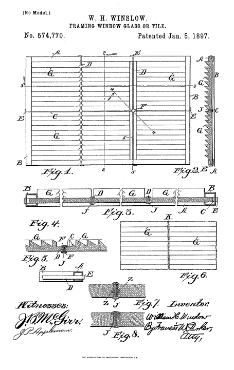 574,770 &middot; Winslow &middot; Framing Window-Glass or Tile