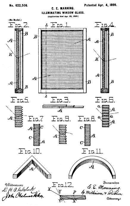622,506 &middot; Manning &middot; Illuminating Window-Glass