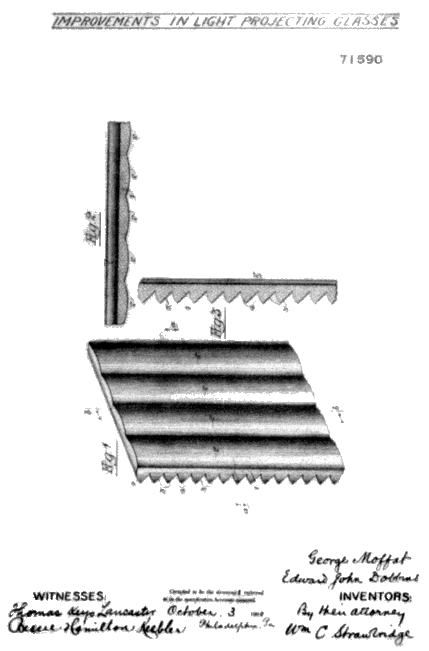 CA71590 &middot; Moffat & Dobbins &middot; Improvements in Light Projecting Glasses