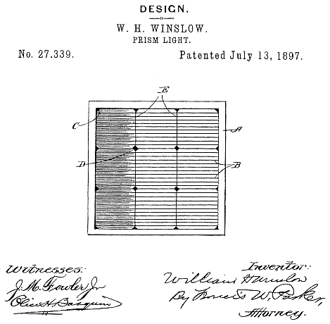 D27,339 &middot; Winslow &middot; Design for a Prism-Light