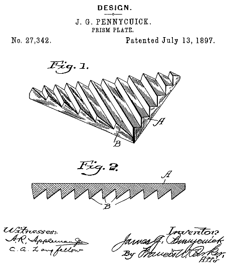 D27,342 &middot; Pennycuick &middot; Design for a Prism-Plate