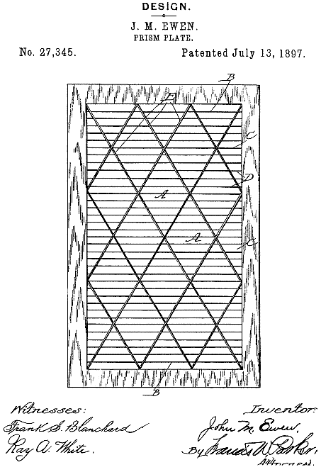 D27,345 &middot; Ewen &middot; "Design for a Prism-Plate"