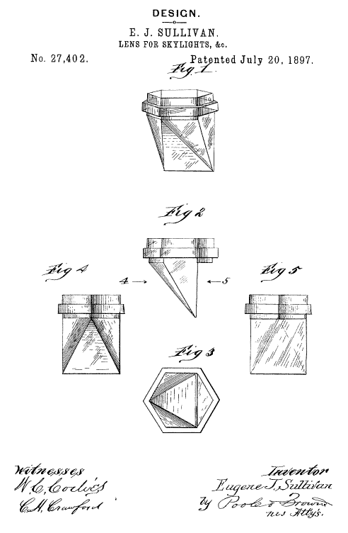 D27,402 &middot; Sullivan &middot; Design for a Lens for Skylights, &c.