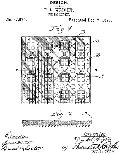 D27,979 &middot; Wright &middot; "Design for a Prism-Light"