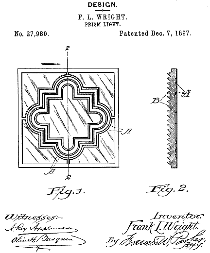 D27,980 &middot; Wright &middot; "Design for a Prism-Light"