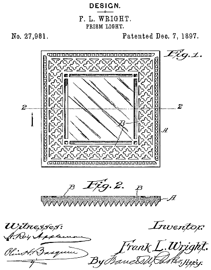 D27,981 &middot; Wright &middot; "Design for a Prism-Light"