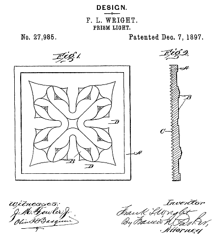 D27,985 &middot; Wright &middot; "Design for a Prism-Light"