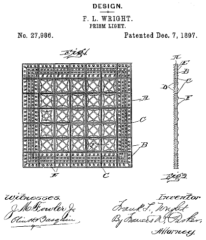 D27,986 &middot; Wright &middot; "Design for a Prism-Light"