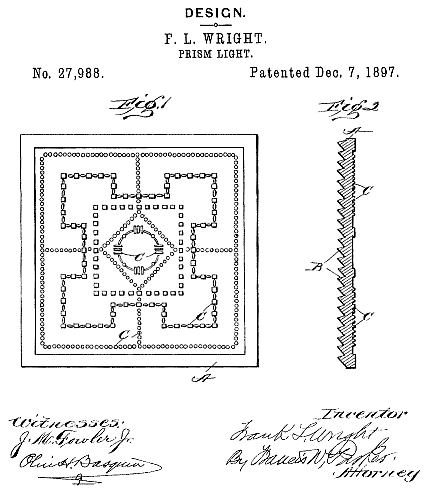 D27,988 &middot; Wright &middot; "Design for a Prism-Light"