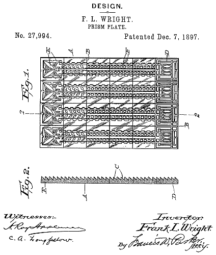 D27,994 &middot; Wright &middot; "Design for a Prism-Plate"