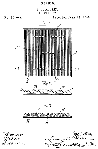 D28,909 · Millet · "Design for a Prism-Light"