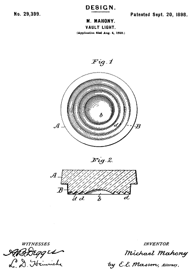 D29,399 &middot; Mahony &middot; Design for a Vault-Light