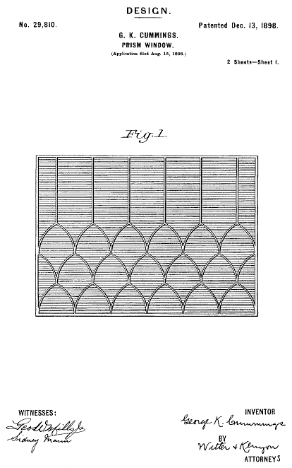 D29,810 &middot; Design for a Prism-Window