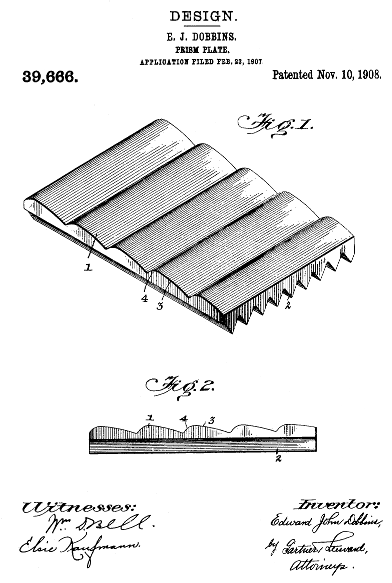 D39,666 &middot; Dobbins &middot; Design for a Prism-Plate