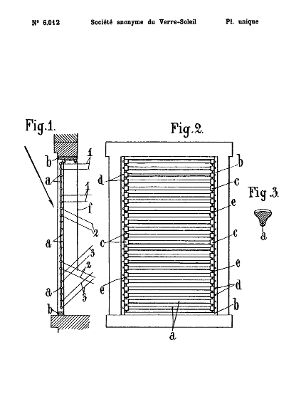 Verres &agrave; vitres permettant de distribuer et de r&eacute;fl&eacute;chir la lumi&egrave;re