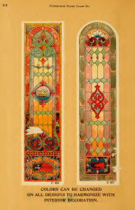 PPG stained glass &middot; BB &middot; ca.1900