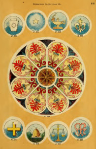 PPG stained glass &middot; EE &middot; ca.1900