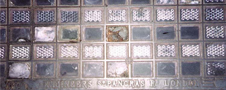 St. Pancras pavement light
