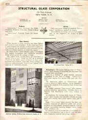 Structural Glass Corporation in 1933 Sweets [or similar]