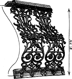 Section of Balcony Railing