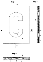 Patent No. FR551670 &middot; &Eacute;l&eacute;ment d'enseigne