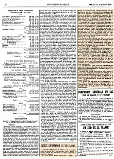 Le Verre-Soleil pour l'Economiste Fran&ccedil;ais, October 12, 1907