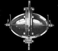 Pyrex Double Lead-In Entering Insulator